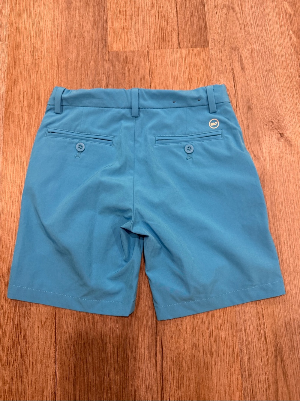 Vineyard Vines Boys Size 7 Blue Performance Golf Shorts